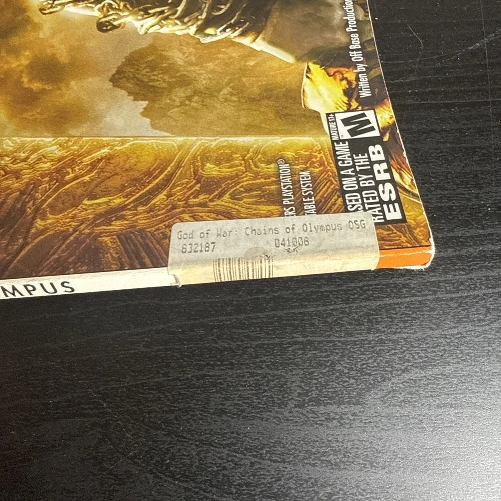 God of War Chains of Olympus Strategy Guide for Sony PSP. Official Brady Games.